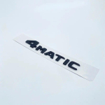 3D l&auml;ikivmust t&auml;htedega X250d X350d 4Matic Etition 1 embleem Mercedes Benz X auto poritiiba m&auml;rgi pagasiruumi nimesildi logo kleebis glossy black 4Matic black