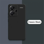 Ruudukujuline vedel silikoonist pehme TPU &uuml;mbris Xiaomi Redmi Note 13 12 11 Pro Plus 12S 11S K70E 13C Poco X5 X6 Pro 5G 4G t&auml;iskaitsega TPU tagakaas For Redmi Note 13 5G tumepunast v&auml;rvi