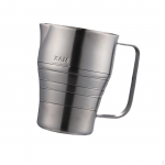 Piimavahustamiskann espresso aurutamine 500 ml sileda pinnaga potisoojendaja Latte Art