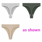 3 tk/partii Naised Seksikad 5 v&auml;rvi alusp&uuml;ksid Madala v&ouml;&ouml;kohaga Mugav aluspesu G stringid hingav pesu Temptation Intiimsed XS