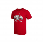 Air Jordan Logo Prindiga Korvpalli Spordi L&uuml;hikeste Varrukatega T-s&auml;rk Meeste Topid Punane CZ8384-687 XS