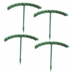 4/8 paki taimetugipanused Plastikust pool&uuml;mmargune taime tugir&otilde;ngas sise&otilde;uetaimedele lillepott Ronitav v&otilde;re aiataimede statiivi komplekt Short 8pcs