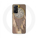Coque Redmi Note 11 Pro 5G Attrape R&ecirc;ve marron Capteur de R&ecirc;ves