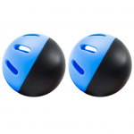 2 tk pesapallitreeningpalli piiratud lend, kerge siseruumides, &otilde;ues, lapsed, t&auml;iskasvanud, pesapalli viskamise harjutus, EVA &otilde;&otilde;nsad pehmed pallitarvikud sinine