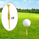 8x Golf Tees Ball Holder Training Stable Outdoor Equipment Baseball Shaped 3 1/5 inch