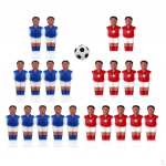 Resin Foosball Table Mehed Lauaplaadid poisid Meeste Jalgpallimudel pallim&auml;nguga Sisesport Style 1