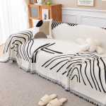 Uus Modern Stripes diivanir&auml;tik &Scaron;enill diivanir&auml;tik libisemiskindel riidest diivanikate Elutoa universaalne tolmukindel tekikatteriie 180x130cm1pcs