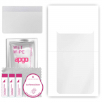 apgo Ultra Clear Protective Skin Sticker for the back compatible with Tecno Spark 8 Pro, Wrap Film, Hydrogel Film, Flexible, Soft TPU with positioning