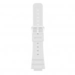 K&auml;ekellarihm veekindel hingav pehme nutikella rihm Casio DW-6900/GW-M5610/DW-5600E jaoks A valge