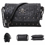 Mood Skull Rivet &otilde;lakotid Lahedad nahast k&auml;ekotid Crossbody 26*19*5cm