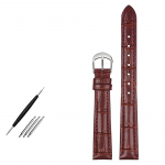 Ehtsast nahast kellarihm 10mm 12mm 14mm 16mm 18mm 20mm kellav&otilde;ru naistele &otilde;pilastele rihm Lihtne stiilne k&auml;ekellarihm 14mm