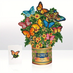 1 tk h&uuml;piklillekaardid Elegantsed nartsissid igavesti lillekimp 3D h&uuml;pikaknaga &otilde;nnitluskaardid t&uuml;hja m&auml;rkmekaardi ja &uuml;mbrikuga s&uuml;nnip&auml;evaks, emadep&auml;evaks kollane