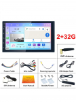 Reakosound 2 Din Android 4G juhtmevaba CarPlay Android auto autoraadio universaalne 7/9/10'' Stereo Cool Fan GPS multimeediumipleier 7''-2+32