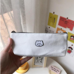 Lihtsad l&otilde;uendist pliiatsikotid Cartoon Brown Bear pliiatsikotid V&auml;ike kaasaskantav kirjatarvete kott Kooli&otilde;pilaste kirjatarbed