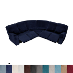 Talvine 5-kohaline L-kujuline Chaise Lounge diivani kate Velvet &uuml;hev&auml;rviline k&otilde;ikeh&otilde;lmav diivani kate Esimese klassi kate k&otilde;ikeh&otilde;lmav elastne 1 piece chair seat set