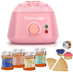 Wax Heater karvaeemaldusmasina komplekt Soojem Vaha-sulava vahatamiskomplekt Vahaoad Helmesoojendusmasin Parafiini depileeriv epilaator 500CC