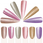 Nail Art Tool Silver Glitter Mirror Powder Chrome Effect Pigment pintsliga