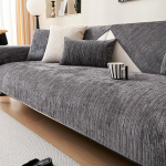 Yunshui &scaron;enill veekindel, et v&auml;ltida uriini lekkimist Diivanipadi kriimustusvastane Four Seasons universaalne libisemisvastane elutuba, sirge rida 70*70cm