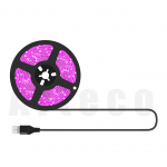 Arteco LED t&auml;isspektriga taimelamp USB kasvuvalgusti Paindlik LED kasvuvalgusti f&uuml;tolamp Lilleseemiku h&uuml;dropooniline valgustus 1-5M No waterproof&0.5M