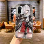 Anime T&uuml;druk Atago Azur Lane Telefoni&uuml;mbris Xiaomi 12 11T 10 9 Redmi Note 11 10 10S Pro Redmi 9 9A 8 jaoks L&auml;bipaistev Telefoni&uuml;mbris Xiaomi 12-12X