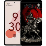 Jaapan Redsun Samurai bushido Google Pixel 8 7 6 Pro 6A 5G must telefoni&uuml;mbris Pehme p&otilde;rutuskindel tagakaas Silikoonist Shell Coque Pixel 8