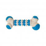 H&auml;vimatud koera n&auml;rimism&auml;nguasjad Interaktiivsed kutsikahammaste luud m&auml;nguasi hammaste puhastamiseks igavuse leevendamiseks sinine