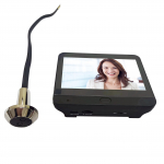 HD 3MP v&auml;listingimustes maja WiFi-piiluava uksesilm kaamera turva &uuml;hesuunaline heli &ouml;&ouml;n&auml;gemine video digitaalne piiluauk Door Camera