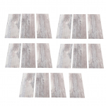 16 tk j&auml;&auml;tunud PE vahtmaterjalist seinakleebised Isekleepuv seinakaunistusega eemaldatav veekindel tapeedikleebis