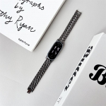 Roostevabast terasest rihmad Xiaomi Mi Band 9 jaoks Tugev roostevabast terasest rihm k&auml;ev&otilde;ru Mi Band 8 jaoks