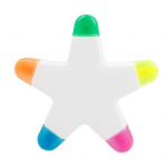 Highlighter Pen Star Shape Design Ink Smooth Flow Bright Color Painting Pliiatsi allajoonimine