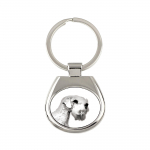 Sealyham Terrier, Welsh Border Terrier, Cowley Terrier - keychain with a dog, keychain with a print, personalized pendant from the Art-Dog brand