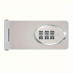 Mehaaniline Kinnitage oma v&auml;&auml;rtasjad selle vastupidava metallist paroolisahtlilukuga - Patareid ei vaja, Ideaalne kapiuste jaoks, Lukukast seif v&otilde;tmega 1pcs