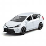 1/32 Toyota Prius Maastur Sulamist Maastikuautod Valatud Metallist Miniatuurne Mudelauto Heli ja Valgusega Kogumine Laste M&auml;nguasi Kingitus valge