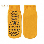 1 paar Unisex sokke Kesktoru L&otilde;hnatu Paksendatud Soe &uuml;hev&auml;rviline Silikoon p&otilde;hi K&otilde;rge Elastsus Libisemisvastane Higineumavus Kokkut&otilde;mbumisvastane Sport Talv must