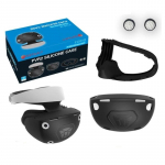 VR silikoonist n&auml;okate ja VR kesta kaitsekate, mis &uuml;hilduvad Playstation VR2 tarvikutega, VR n&auml;oliidese kronsteini VR-peakomplekti korpusega Package:20*9.8*8cm