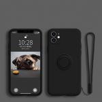 Luksuslik magnetiline silikoon&uuml;mbris Xiaomi 12 12X 11T 10T Pro Redmi Note 10 9 Pro Max 10S 9S POCO X4 Pro K50 katter&otilde;nga hoidja jaoks For Xiaomi 11 must