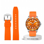 Klassikaline kummist rihm Seiko Citizen Omega kiirkinnitusega kellarihmale 20mm 22mm 24mm silikoonist Tropic nutikellarihm 20mm