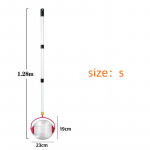 P&auml;hklikorjaja puuviljakoguja Aed Veerev p&auml;hklikombain Puuviljakorjamispea Metallist puuviljakorjamise t&ouml;&ouml;riist Teleskoopvarras Ball 23x19cm