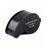 TS Lens Loupe High Mitmekordne v&auml;ike vastupidav kaasaskantav 40X luup reisimiseks must