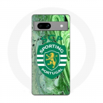 Coque Maniacase pour Google Pixel 7a scp sporting portugal fond vert