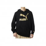 Puma suur logo kirjaprindiga vabaaja dressipluus Meeste dressipluusid Must 625822-01 L