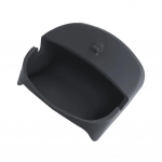 Tesla Highland 2024 rooliratta hoiukasti jaoks, silikoonist mobiiltelefonihoidja prillide hoidmiseks, uute autode tarvikud must