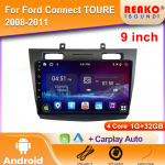 5G WIFI Ford Connect TOURE 2008-2011 jaoks Automaailmam&auml;ngija GPS-navigatsioon Carplay Video Peak Unit Android Auto 2 din DVD 4 core 1GB+32GB carplay