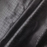 50 X 138cm L&auml;ikiv Reljeefne Krokodillimuster Kunstnahast Rull S&uuml;nteetiline Nahk K&auml;sit&ouml;&ouml;riie Polsterduseks DIY K&auml;sit&ouml;&ouml; 50x138cm