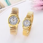 Elastne roostevabast terasest k&auml;ekell Quartz Lovers Analoogkellade kaunistused 2PC