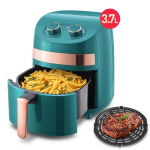 220V 3,7L elektriline &otilde;hufrit&uuml;&uuml;r Intelligentne &otilde;livaba friikartulite kodumajapidamises kasutatav elektriline frit&uuml;&uuml;r roheline