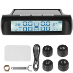 Autode rehvir&otilde;hu j&auml;lgimiss&uuml;steem Auto turvasignalisatsioonis&uuml;steemid Universaalne rehvitemperatuuri monitor Autode tarvikud USB / p&auml;ikeseenergia TPMS 0-6bar General display