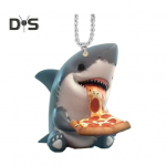 Shark Eating Pizza hall