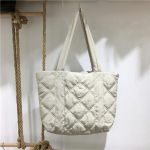 S&uuml;gistalvine mood Uus ruuduline kandekott Pehme Paks Suure mahutavusega ostukott Naiste Lihtne universaalne &otilde;lakott (30cm<Max Length<50cm)