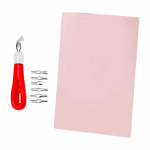 Kummist nikerdusplokk l&otilde;ikeriistadega Graveerimisplokk professionaalidele Graafika k&auml;sit&ouml;&ouml;projektidele Templite tegemine Scrapbooking